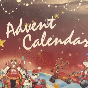 Festive Advent Calendar with Toys